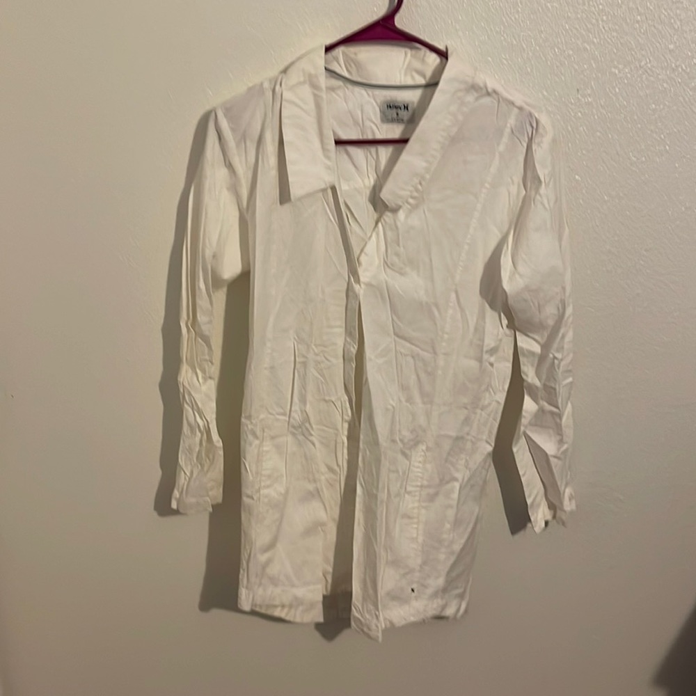Hurley size small and white